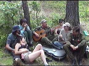 Шаманят, оз. Ильмень, июнь 2000 г.